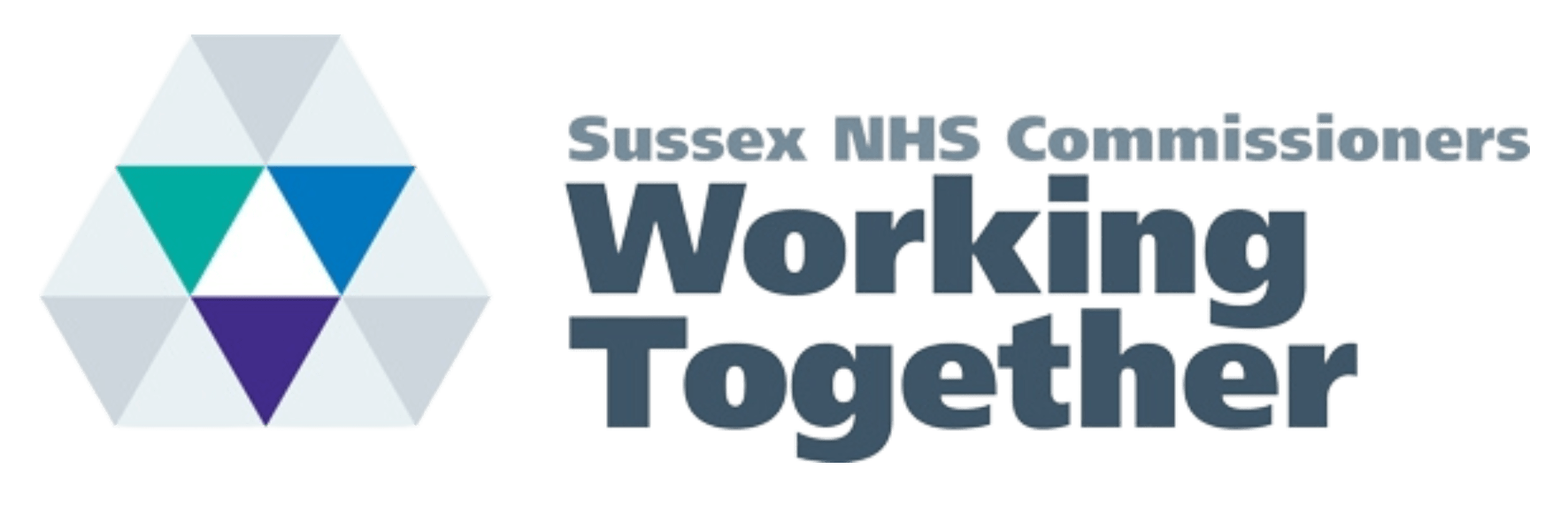 Sussex NHS Commissioners logo.