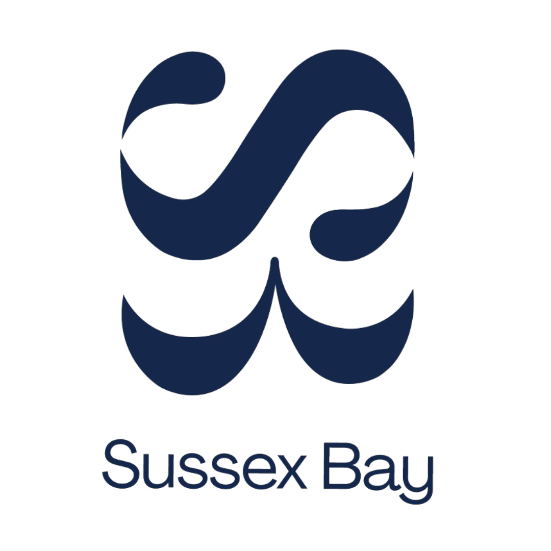 Sussex Bay's logo.